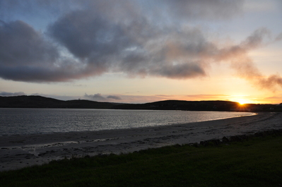 Sunset in Port Ellen