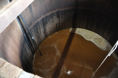 Filling a wash back