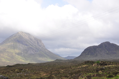 Some of the many mountains of Skye