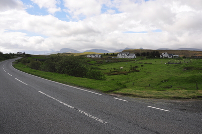 Leaving the Quiraing