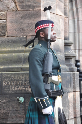 At Edinburgh Castle