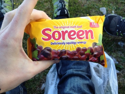 Ridiculous malt bread thing we just had to buy