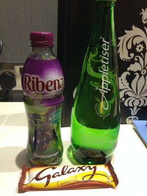 Mike's post-dinner indulgence