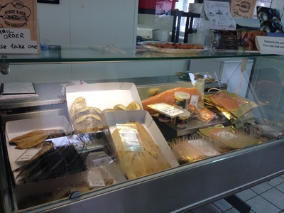 Smoked salmon shop