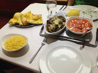 Curry for dinner