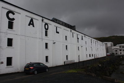 Caol Ila, with our car