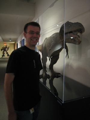T-Rex model from Jurassic Park