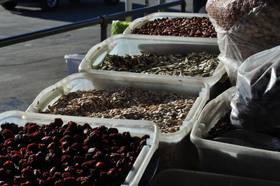 At the market