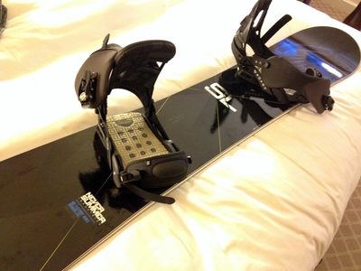 My new board with bindings