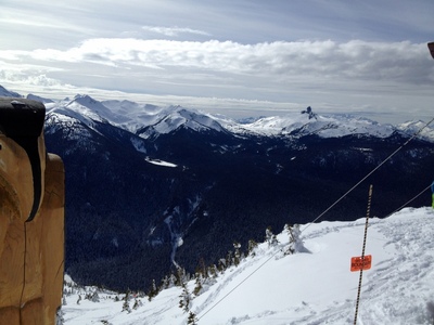 Mountains at the top of the Peak Lift