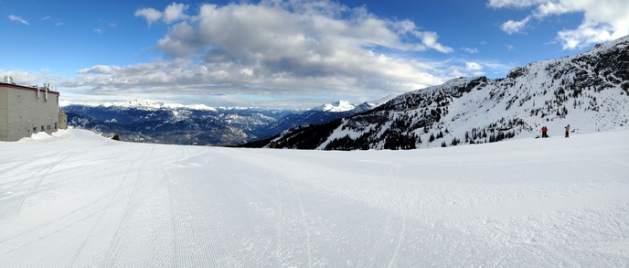 The mountains