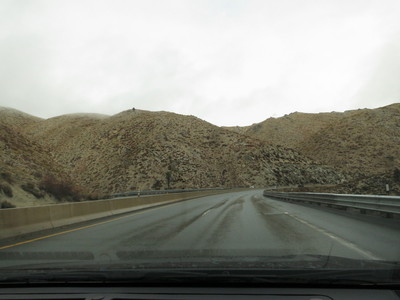 Coming out into the desert