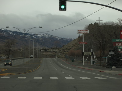 Driving out to the Patagonia store
