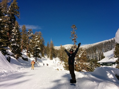 On the last run of the day