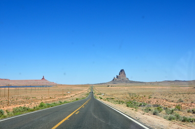 Lots of straight roads today