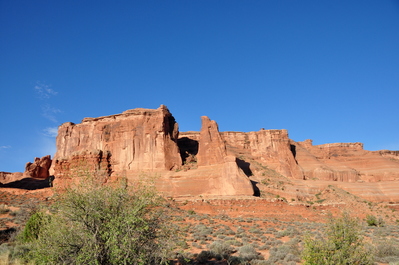 On the Arches scenic drive