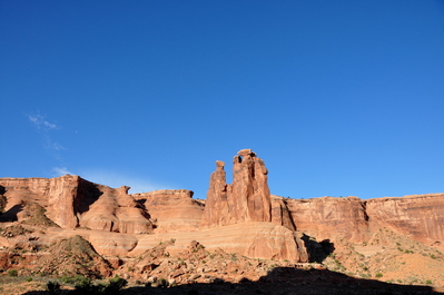 On the Arches scenic drive