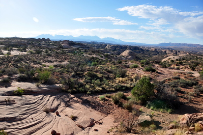 Petrified sand dunes