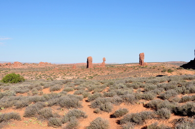 On the Arches scenic drive
