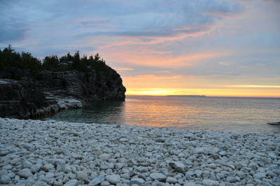 The beginning of sunset (Copyright p.mcmorris 2008)