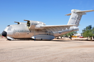 Matt with Boein YC-14
