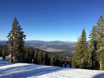 At Northstar, spring-like conditions in February