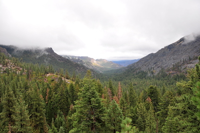 On the mountain pass to get home