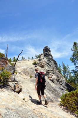 Approaching Buzzard's Peak