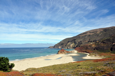 On the coastal highway
