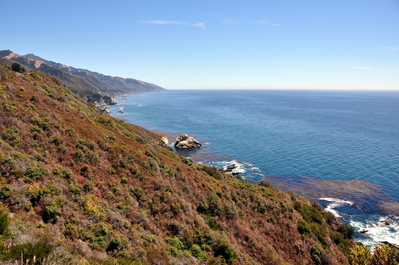 On the coastal highway