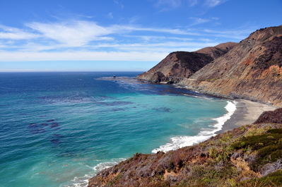 On the coastal highway