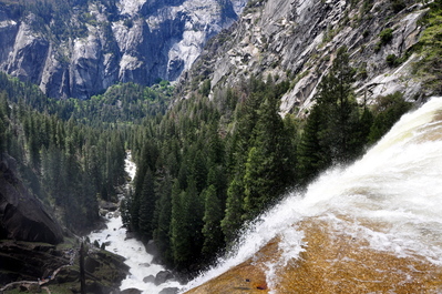 On top of Vernal Falls